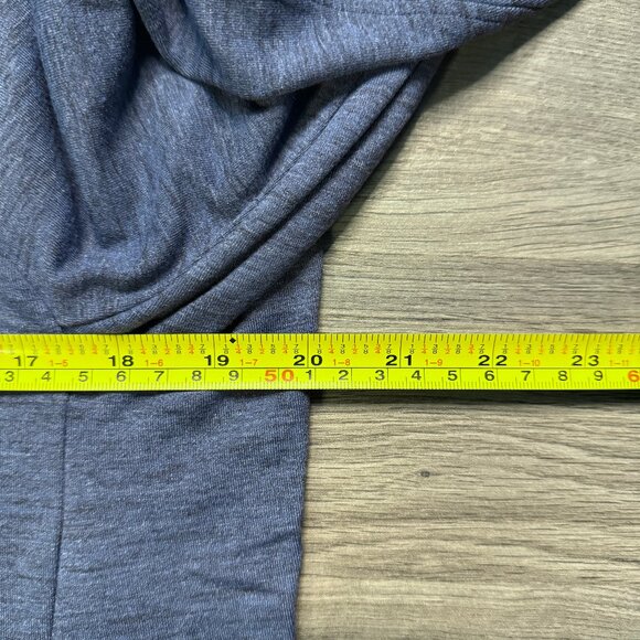 Lululemon Men's Surge Warm Long Sleeve - Heathered Navy - Picture 5 of 6